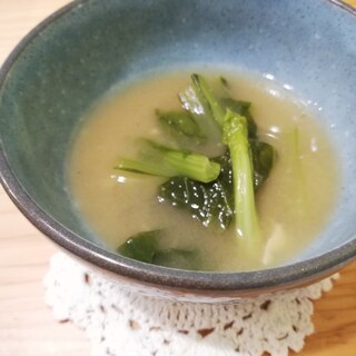 小松菜の味噌汁